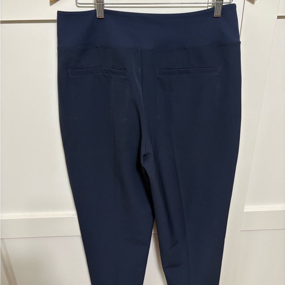 Athleta Endless High Raise Straight Ankle Pant - size 10, Navy